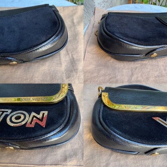 Louis Vuitton Avant Garde Leather Pochette Shoulder Bag - Picture 11 of 16